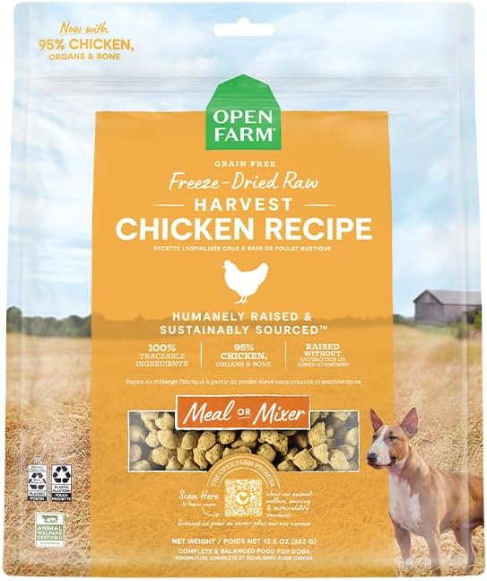 Open Farm Freeze Dried Raw Dog Food